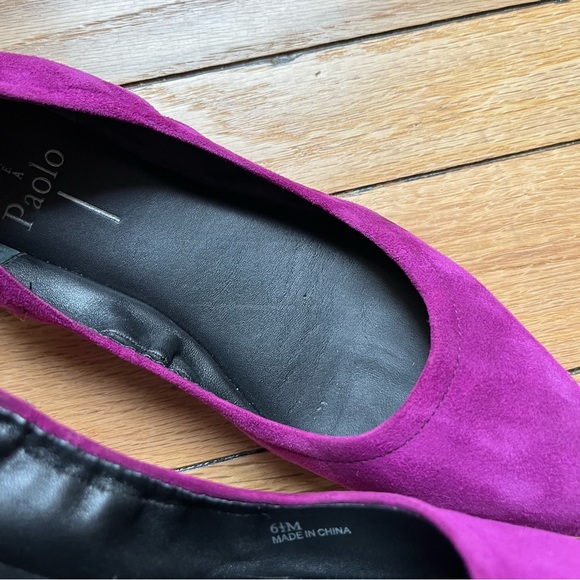 6.5 🌸 Linea Paolo flats - magenta purple - suede - Picture 4 of 5